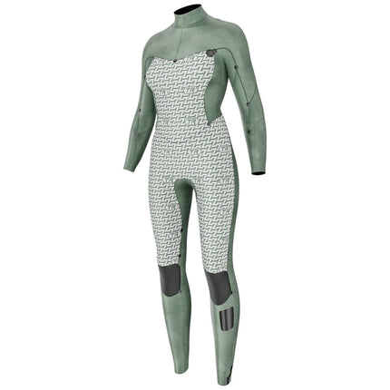 Prolimit Wetsuit Dames Oxygen Steamer Freezip 6/4MM Zwart