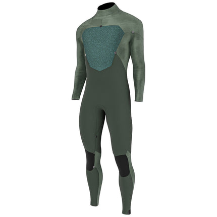 Prolimit Wetsuit Heren Fusion Steamer V-Zip 3/2MM Zwart