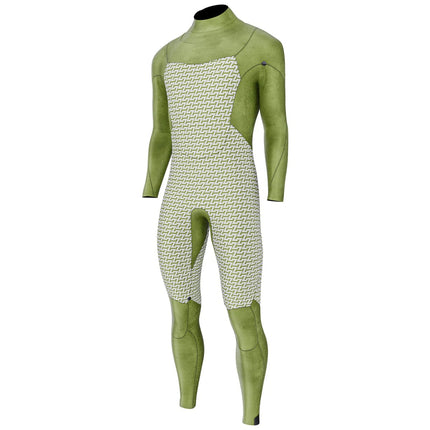 Prolimit Wetsuit Heren Predator Steamer V-Zip 5/4MM Zwart