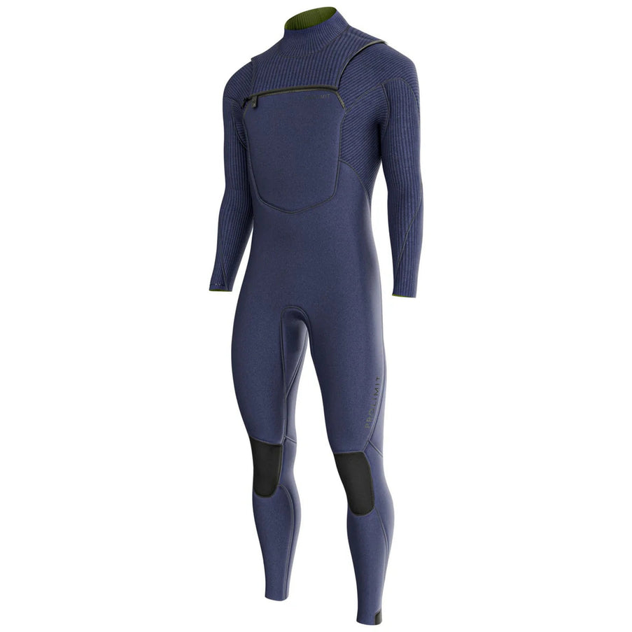 Prolimit Wetsuit Heren Predator Steamer Freezip 3/2MM Blauw