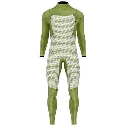 Prolimit Wetsuit Heren Predator Steamer Freezip 6/4MM Zwart