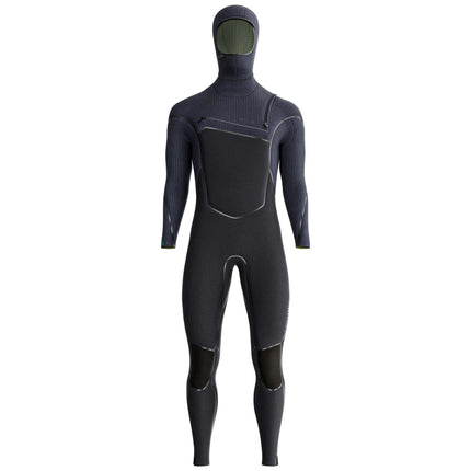 Prolimit Wetsuit Heren Predator Steamer Free-X 6/4MM Hooded Zwart
