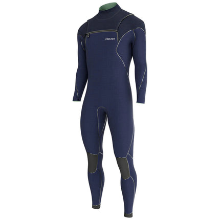 Prolimit Wetsuit Heren Mercury Steamer Freezip 3/2MM Donkerblauw