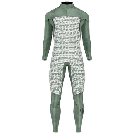 Prolimit Wetsuit Heren Mercury Steamer Freezip 6/4MM Donkerblauw