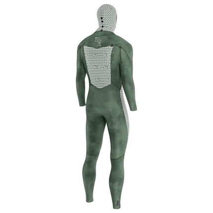 Prolimit Wetsuit Heren Mercury Steamer Free-X 6/4MM Hooded Zwart