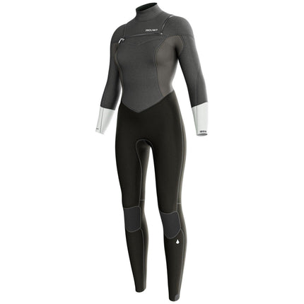 Prolimit Dames Fire Steamer Freezip 5/4MM Grijs