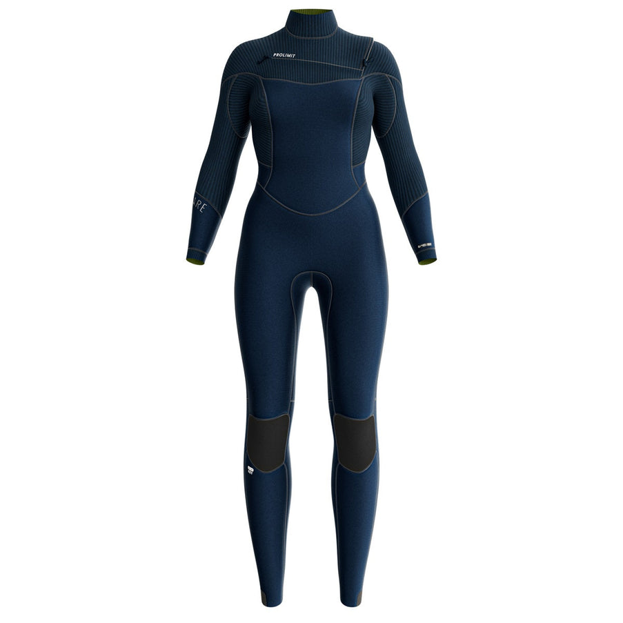 Prolimit Wetsuit Dames Flare Steamer Free-X 6/4MM Blauw