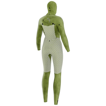 Prolimit Wetsuit Women's Flare Steamer Free-X 6/4MM Hooded Blue