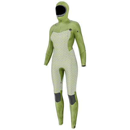 Prolimit Wetsuit Women's Flare Steamer Free-X 6/4MM Hooded Blue