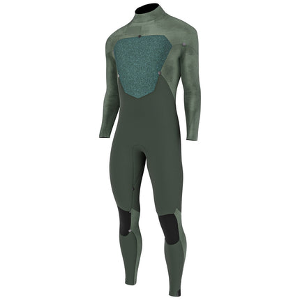 Prolimit Wetsuit Men's Fusion Steamer Freezip 5/4MM Blue/Gray