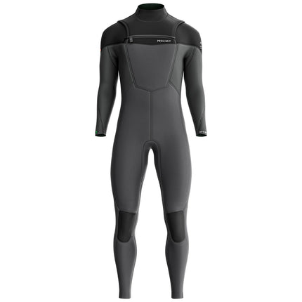 Prolimit Wetsuit Men's Fusion Steamer Freezip 4/3MM Black