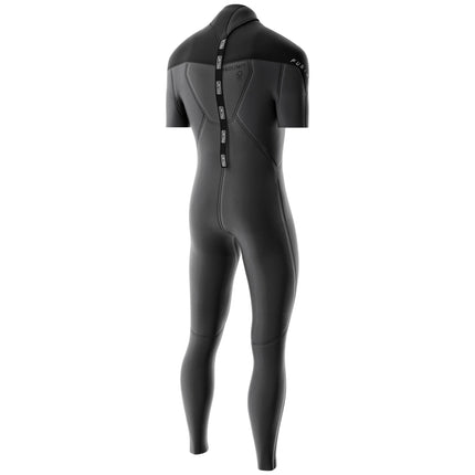 Prolimit Wetsuit Heren Fusion Steamer SA V-Zip 3/2MM Zwart