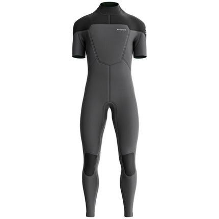 Prolimit Wetsuit Heren Fusion Steamer SA V-Zip 3/2MM Zwart