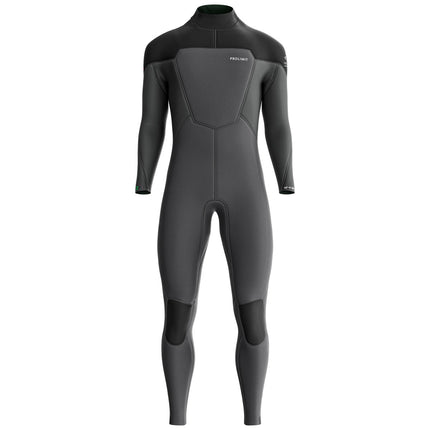 Prolimit Wetsuit Heren Fusion Steamer V-Zip 3/2MM Zwart