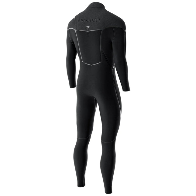 Prolimit Wetsuit Heren Mercury Steamer Free-X 6/4MM Zwart