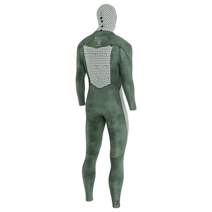 Prolimit Wetsuit Heren Mercury Steamer Free-X 6/4MM Hooded Zwart