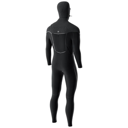 Prolimit Wetsuit Men's Mercury Steamer Free-X 6/4MM Hooded Black