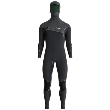 Prolimit Wetsuit Men's Mercury Steamer Free-X 6/4MM Hooded Black