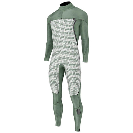 Prolimit Wetsuit Heren Mercury Steamer Freezip 4/3MM Zwart