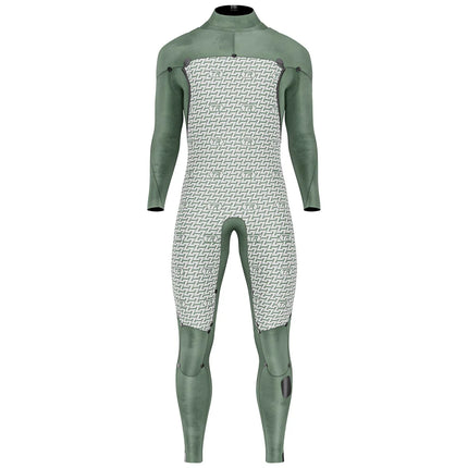 Prolimit Wetsuit Heren Mercury Steamer Freezip 4/3MM Zwart