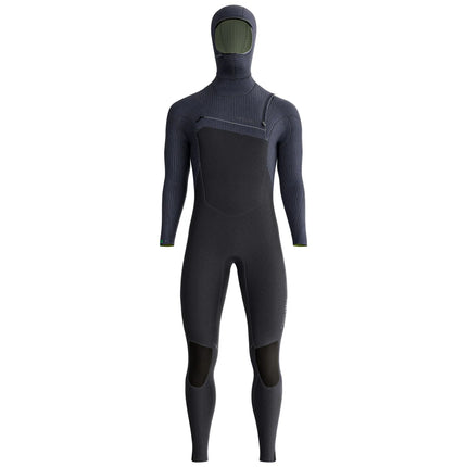 Prolimit Wetsuit Men's Predator Steamer Free-X 4/3MM Hooded Black