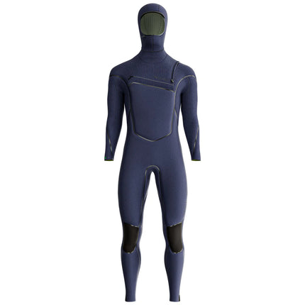 Prolimit Wetsuit Men's Predator Steamer Free-X 6/4MM Hooded Dark Blue