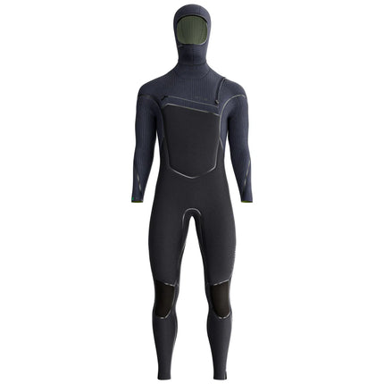 Prolimit Wetsuit Men's Predator Steamer Free-X 6/4MM Hooded Black