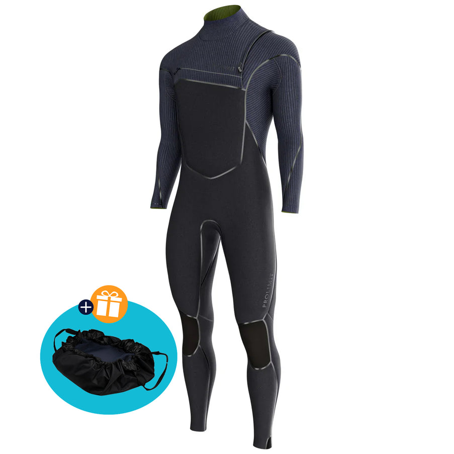 prolimit-wetsuit-heren-predator-steamer-free-x-6-4mm-zwart