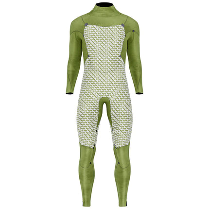 Prolimit Wetsuit Heren Predator Steamer Freezip 4/3MM Blauw