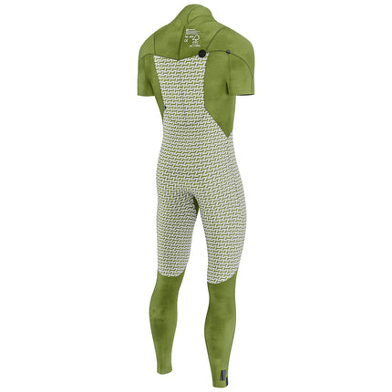 Prolimit Wetsuit Men's Predator Steamer Short Sleeve Freezip 4/3MM Black