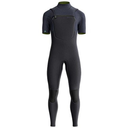 Prolimit Wetsuit Men's Predator Steamer Short Sleeve Freezip 4/3MM Black