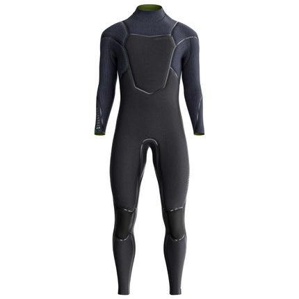 Prolimit Wetsuit Men's Predator Steamer V-Zip 6/4MM Black