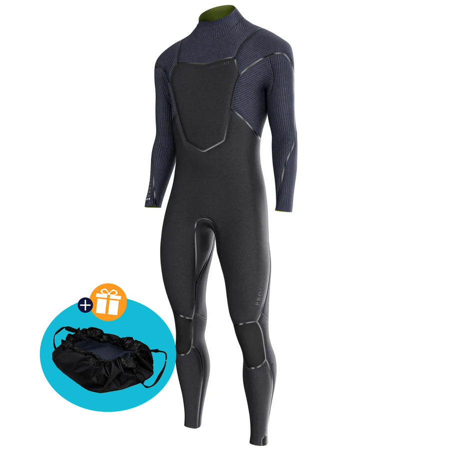  prolimit-wetsuit-heren-predator-steamer-v-zip-6-4mm-zwart