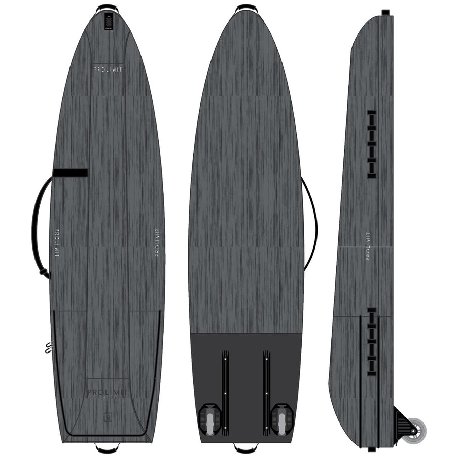 Prolimit Windsurf Boardbag Session Met Slider Wheels Grijs/Wit