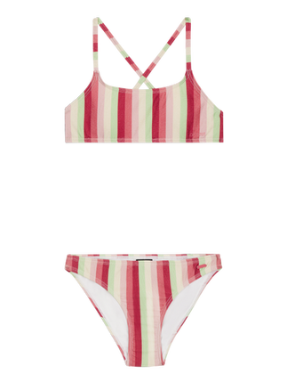 Protest Bikini Meisjes Prtsheila JR Roze/Wit
