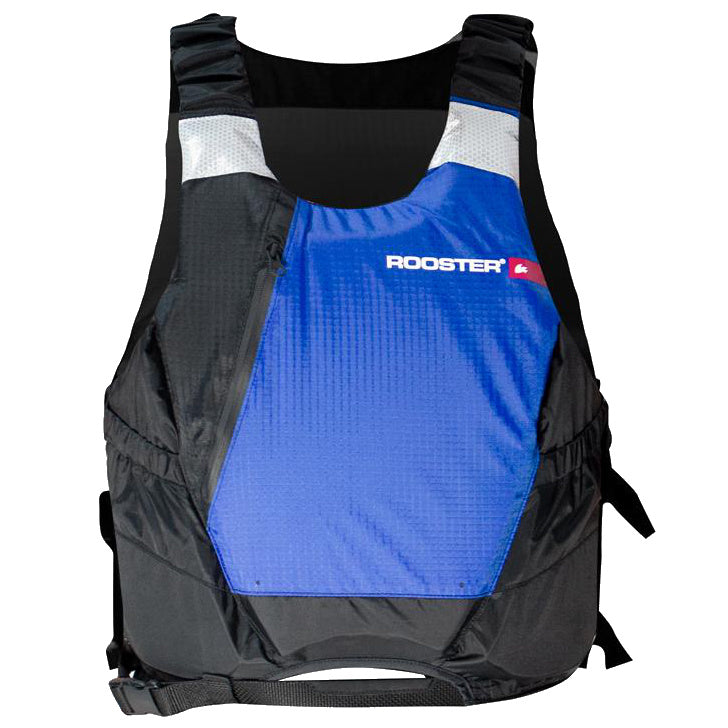 Rooster Rooster Zwemvest Unisex Zijkant Rits Blauw