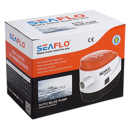 SeaFlo Automatische Bilgepomp 12V 600GPH