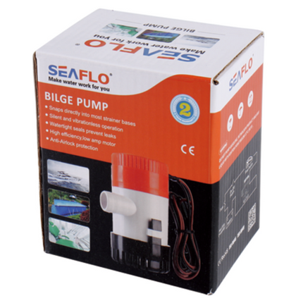 SeaFlo Bilgepomp 12V 500GPH