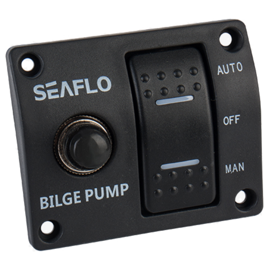 SeaFlo Bilgepomp Schakelpaneel 3-standen