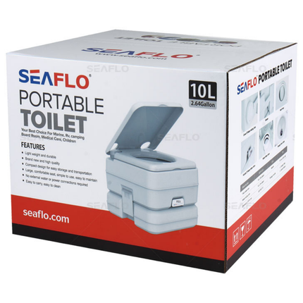 SeaFlo Draagbare Toilet 10L