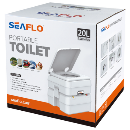 SeaFlo Draagbare Toilet 20L