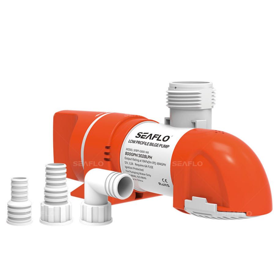 SeaFlo Low Profile Automatische Bilgepomp 12V 800GPH