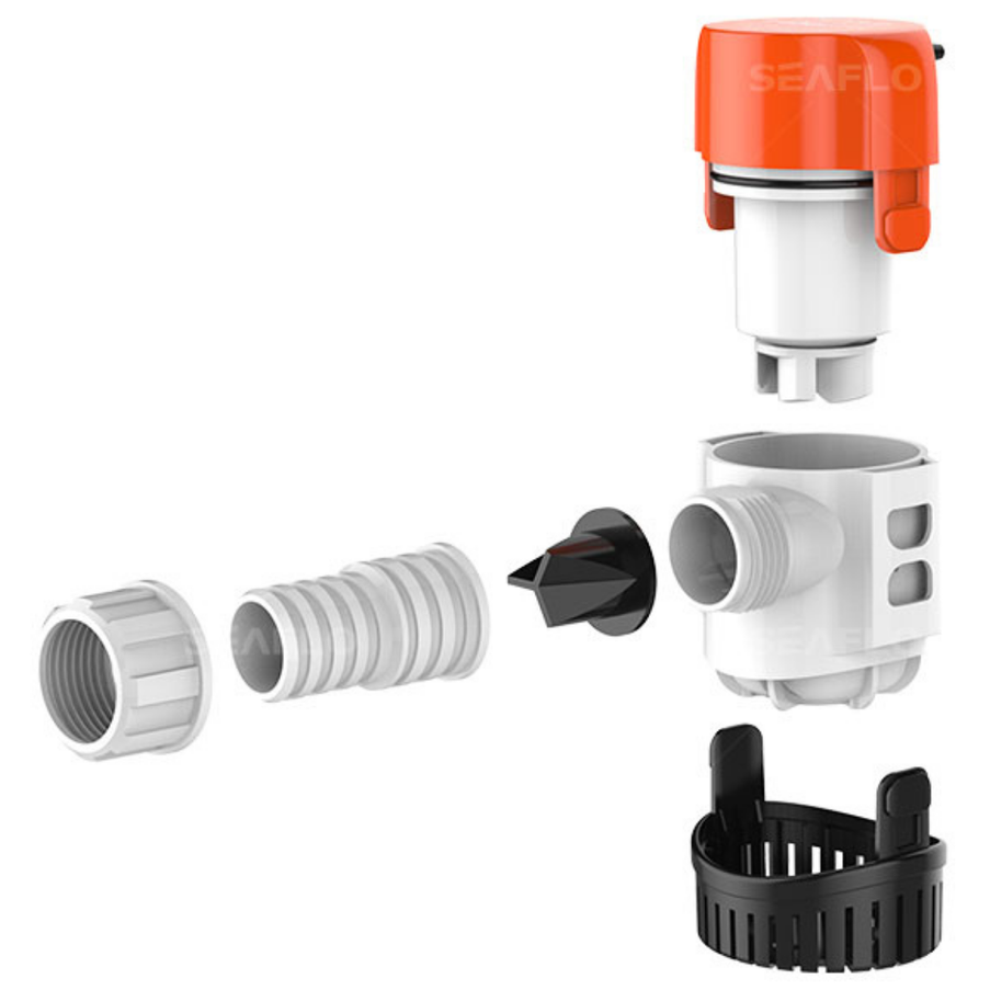 SeaFlo Niet-automatische Bilgepomp 12V 1100GPH