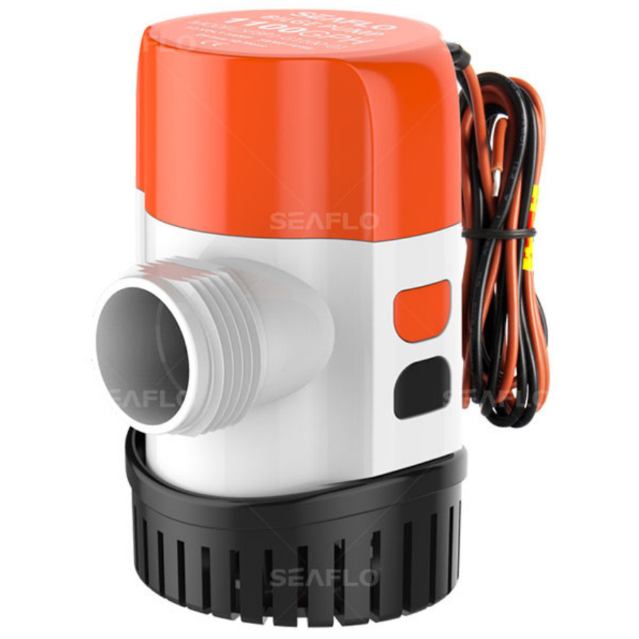 SeaFlo Niet-automatische Bilgepomp 12V 1100GPH