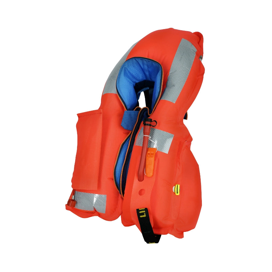Secumar Semi Automatische Reddingsvest Kind Junior 110N Blauw