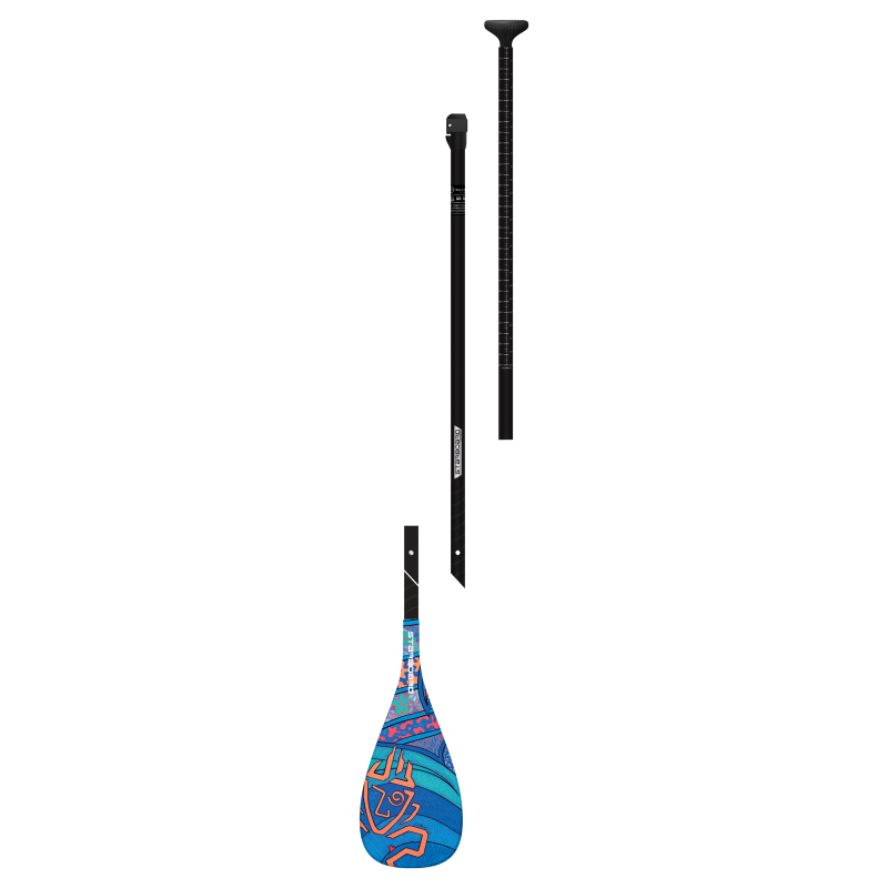 Starboard SUP 2022 Paddle ENDURO TIKI TECH WAVE M 26MM 3PCS ADJ CARBON S40