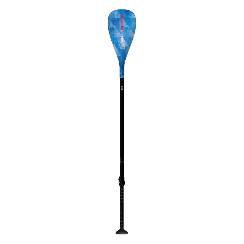 Starboard SUP 2022 Paddle ENDURO TIKI TECH BLUE L 29MM 2PCS ADJ CARBON S35 onderkant
