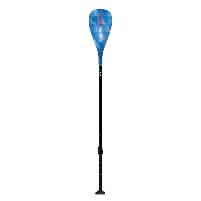 Starboard SUP 2022 Paddle ENDURO TIKI TECH BLUE M 29MM 3PCS ADJ CARBON S35 onderkant