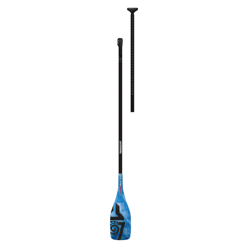 Starboard SUP 2022 Paddle LIMA TIKI TECH BLUE L 29MM 2PCS ADJ CARBON S35