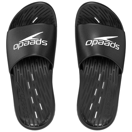 Speedo Badslippers Heren One Piece Zwart